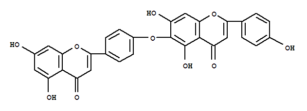 日本扁柏黄酮价格, Hinokiflavone标准品 | CAS: 19202-36-9 | ChemFaces对照品