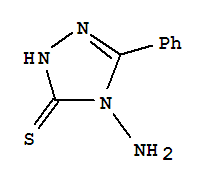 3H-1,2,4-Triazole-3-thione,4-amino-2,4-dihydro-5-phenyl-