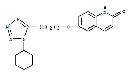6-[3-(1-CYCLOHEXYL-1H-TETRAZOL-5-YL) PROPOXY]-2(1H)-QUINOLINONE