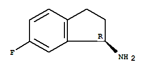 1H-Inden-1-amine,6-fluoro-2,3-dihydro-, (1R)-