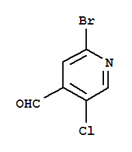 4-Pyridinecarboxaldehyde,2-bromo-5-chloro-
