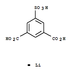 1,3-Benzenedicarboxylicacid, 5-sulfo-, lithium salt (1:1)