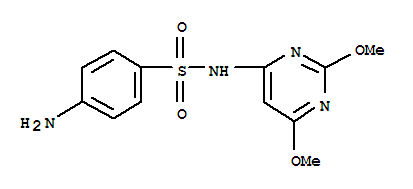 Benzenesulfonamide,4-amino-N-(2,6-dimethoxy-4-pyrimidinyl)-