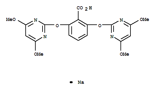 Sodium 2,6-bis[(4,6-dimethoxypyrimidin-2-yl)oxy]benzoate