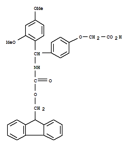 4-[(2,4-Dimethoxyphenyl)(Fmoc-amino)methyl]phenoxyacetic Acid