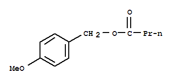 Butanoic acid,(4-methoxyphenyl)methyl ester