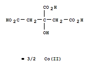 1,2,3-Propanetricarboxylicacid, 2-hydroxy-, cobalt(2+) salt (2:3)