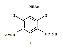 Benzoic acid,3,5-bis(acetylamino)-2,4,6-triiodo-