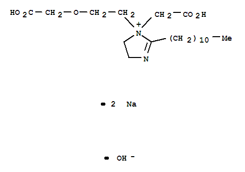 1H-Imidazolium,1-[2-(carboxymethoxy)ethyl]-1-(carboxymethyl)-4,5-dihydro-2-undecyl-,hydroxide, sodium salt (1:1:2)