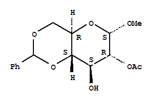 Methyl 2-O-acetyl-4,6-O-benzylidene-alpha-D-glucop...