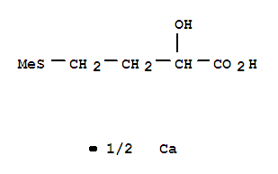 Butanoic acid,2-hydroxy-4-(methylthio)-, calcium salt (2:1)