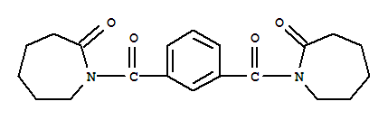 1-[3-(2-oxoazepane-1-carbonyl)benzoyl]azepan-2-one