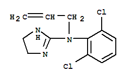 1H-Imidazol-2-amine,N-(2,6-dichlorophenyl)-4,5-dihydro-N-2-propen-1-yl-