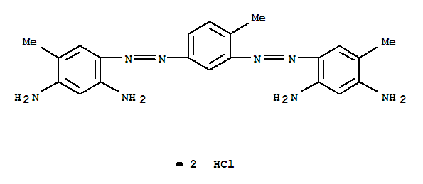1,3-Benzenediamine,4,4'-[(4-methyl-1,3-phenylene)bis(2,1-diazenediyl)]bis[6-methyl-, hydrochloride(1:2)