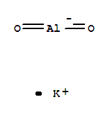 Aluminate (AlO21-),potassium (1:1)