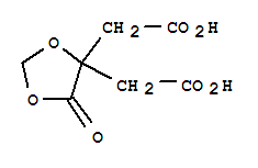 1,3-Dioxolane-4,4-diaceticacid, 5-oxo-