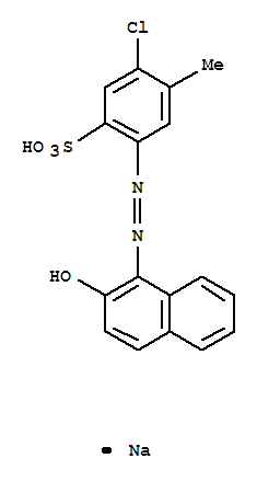 Benzenesulfonic acid,5-chloro-2-[2-(2-hydroxy-1-naphthalenyl)diazenyl]-4-methyl-, sodium salt (1:1)
