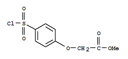 methyl 2-(4-chlorosulfonylphenoxy)acetate