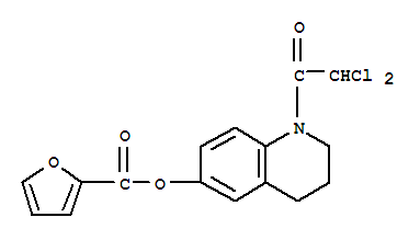 2-Furancarboxylic acid,1-(2,2-dichloroacetyl)-1,2,3,4-tetrahydro-6-quinolinyl ester