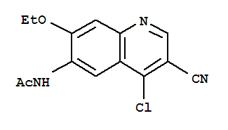 N-(4-Chloro-3-Cyano-7-Ethoxy-6-Quinolinyl)acetamid...