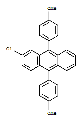 9,10-Bis(4-Methoxyphenyl)-2-Chloroanthracene