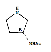 N-[(3R)-pyrrolidin-3-yl]acetamide