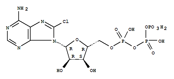 Adenosine5'-(tetrahydrogen triphosphate), 8-chloro- (9CI)
