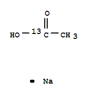 Acetic-1-13C acid,sodium salt (8CI,9CI)  