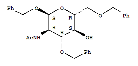 BENZYL 2-ACETAMIDO-3,6-DI-O-BENZYL-2-DEOXY-ALPHA-D-GLUCOPYRANOSIDE