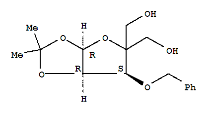 3-O-苄基-4-C-羟甲基-1,2-O-异亚丙基-ALPHA-D-呋喃核糖  63593-03-3  95+%  250mg