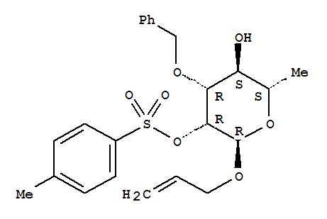 Allyl 3-O-benzyl-2-O-p-tolylsulfonyl-a-L-rhamnopyranoside