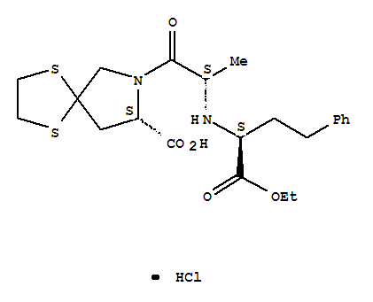 Spirapril hydrochloride