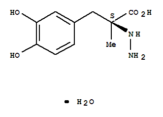 Benzenepropanoic acid, a-hydrazinyl-3,4-dihydroxy-a-methyl-, hydrate (1:1), (aS)-