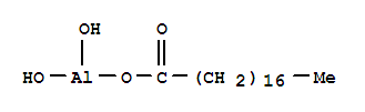 Aluminum,dihydroxy(octadecanoato-kO)-