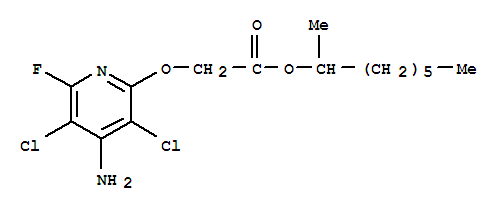 Acetic acid,2-[(4-amino-3,5-dichloro-6-fluoro-2-pyridinyl)oxy]-, 1-methylheptyl ester