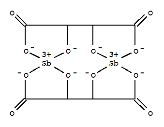 Antimonate(2-), bis[m-[(2R,3R)-2,3-di(hydroxy-kO)butanedioato(4-)-kO1:kO4]]di-
