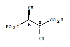 Butanedioic acid,2,3-dimercapto-, (2R,3S)-rel-