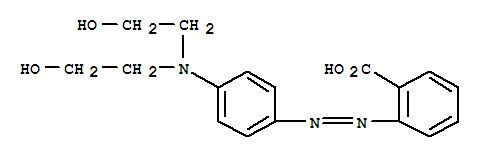 Benzoic acid,2-[2-[4-[bis(2-hydroxyethyl)amino]phenyl]diazenyl]-