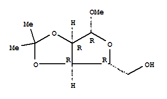 甲基-2,3-O-异亚丙基-beta-D-呋喃核糖苷  4099-85-8  95%  1g