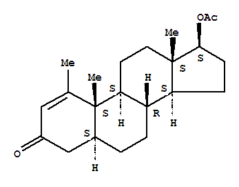 Androst-1-en-3-one,17-(acetyloxy)-1-methyl-, (5a,17b)-