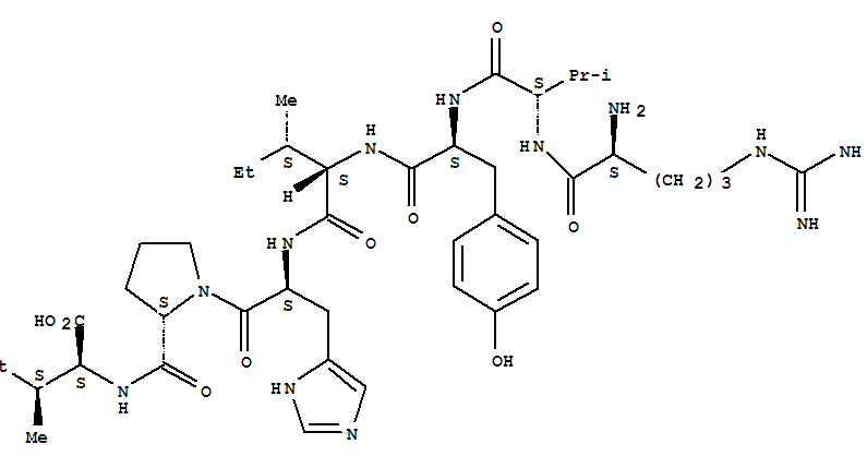 Argininyl-valinyl-tyrosinyl-isoleucinyl-histidinyl...