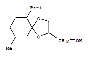 1,4-Dioxaspiro[4.5]decane-2-methanol,9-methyl-6-(1-methylethyl)-