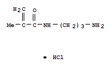 2-Propenamide,N-(3-aminopropyl)-2-methyl-, hydrochloride (1:1)