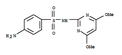 Benzenesulfonamide,4-amino-N-(4,6-dimethoxy-2-pyrimidinyl)-