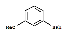 Benzene,1-methoxy-3-(phenylthio)-