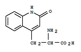 4-Quinolinepropanoicacid, a-amino-1,2-dihydro-2-oxo-