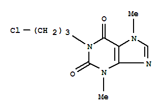 1-(3-chloropropyl)-3,7-dimethylpurine-2,6-dione