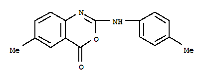 URB754;6-Methyl-2-(p-tolylMino)-4H-benzo[d][1,3]oxazin-4-one