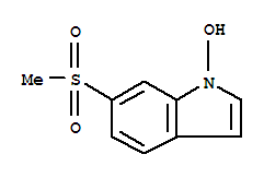 1-Hydroxy-6-(methylsulfonyl)indole