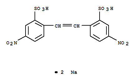 Benzenesulfonic acid,2,2'-(1,2-ethenediyl)bis[5-nitro-, sodium salt (1:2)